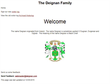 Tablet Screenshot of deignan.com